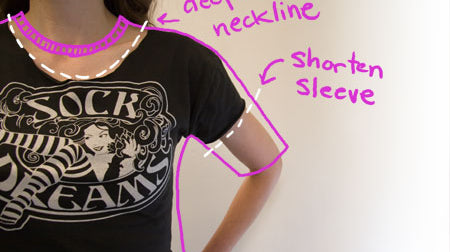 DIY: Fit your shirt to a "T"!