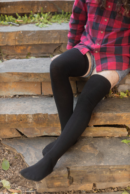 XL Foot Longer Cozy Acrylic Extraordinary Thigh High