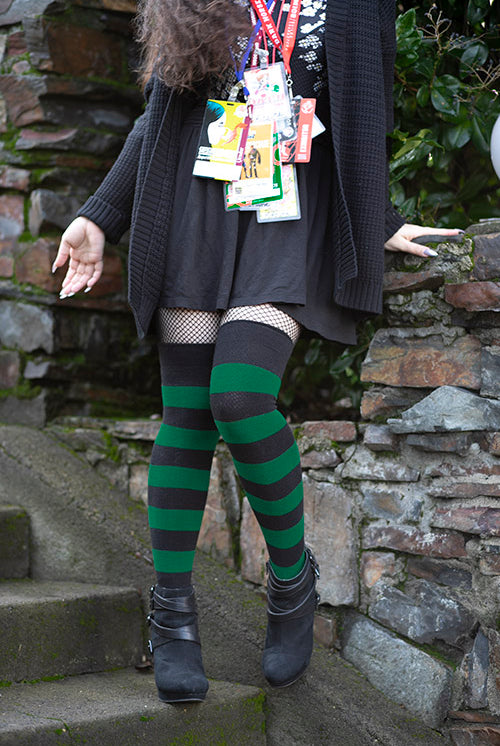 Extraordinary Programming Socks - Black/Kelly