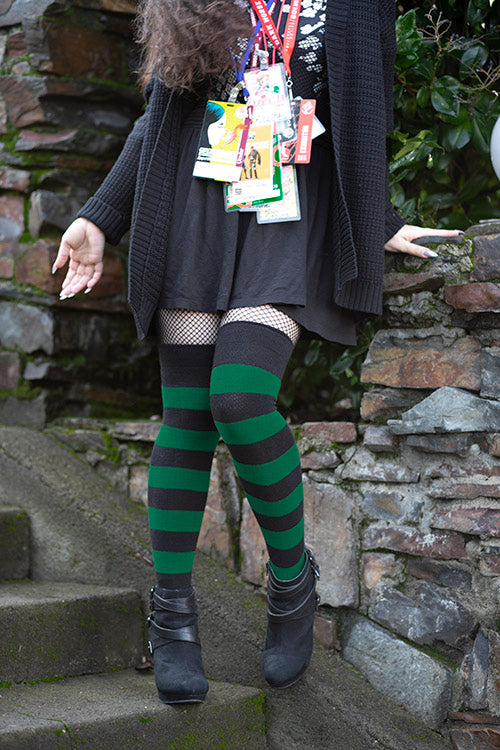 Extraordinary Programming Socks - Black/Kelly