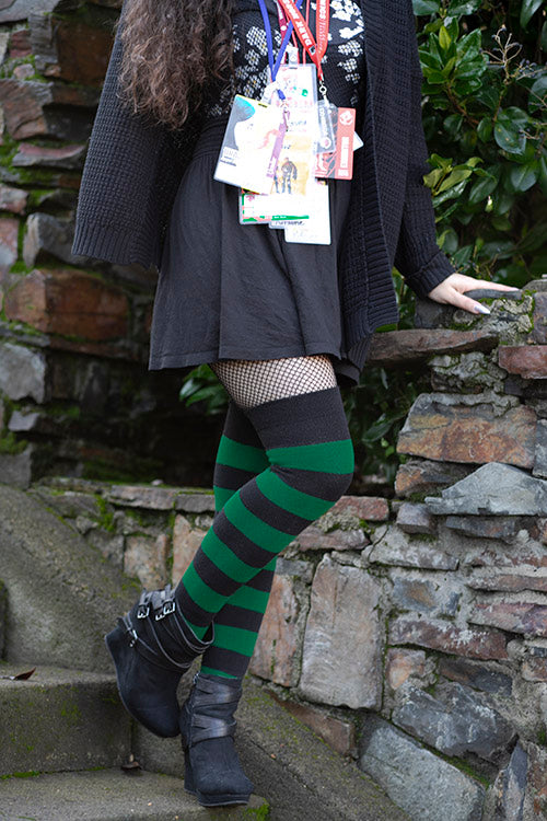 Extraordinary Programming Socks - Black/Kelly