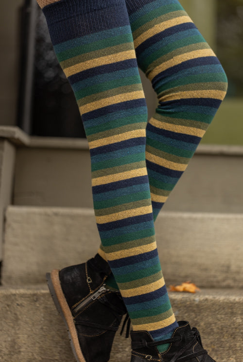 Oasis Stripes Extraordinary Thigh High