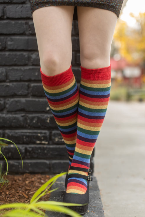 Over the Rainbow Knee High