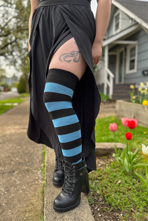 Extraordinary Programming Socks - Black/Sky