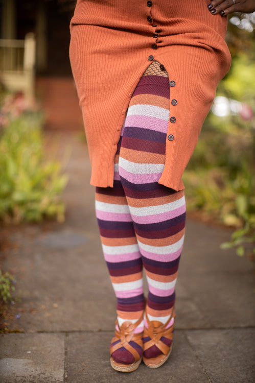 Longer Pride Stripes Extraordinary Tube Socks - Lesbian