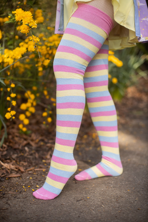 Longer Pride Stripes Extraordinary Tube Socks - Pansexual