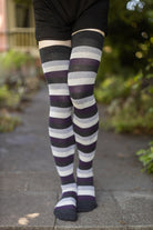 XL Foot Extraordinarily Longer Cotton Pride Stripes - Ace