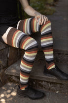 XL Foot Extraordinarily Longer Cotton Pride Stripes - bear flag