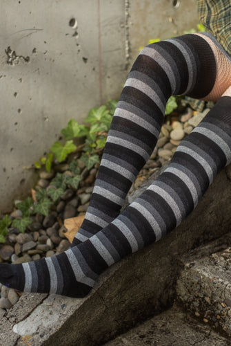 Portland Stripes Extraordinary Thigh High