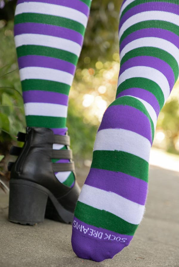 Longer Original Pride Stripes Tube Socks - Genderqueer