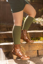 SD Cotton Bootsocks - Moss