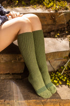 SD Cotton Bootsocks - Moss