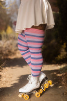 XL Foot Extraordinarily Longer Cotton Pride Stripes - Bi