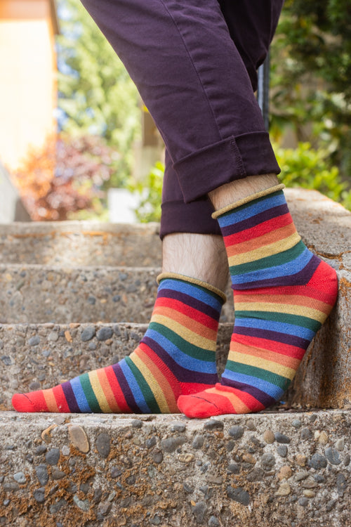 XL-FOOT Over the Rainbow Roll Top Crew