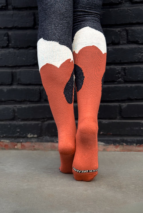 Longer Foxy Thigh High Socks