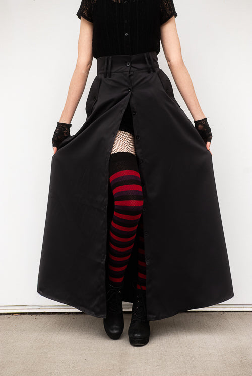 Nightshade Stripes Extraordinary Thigh High