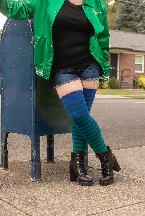Portland Pickles Gradient Extraordinary Thigh High