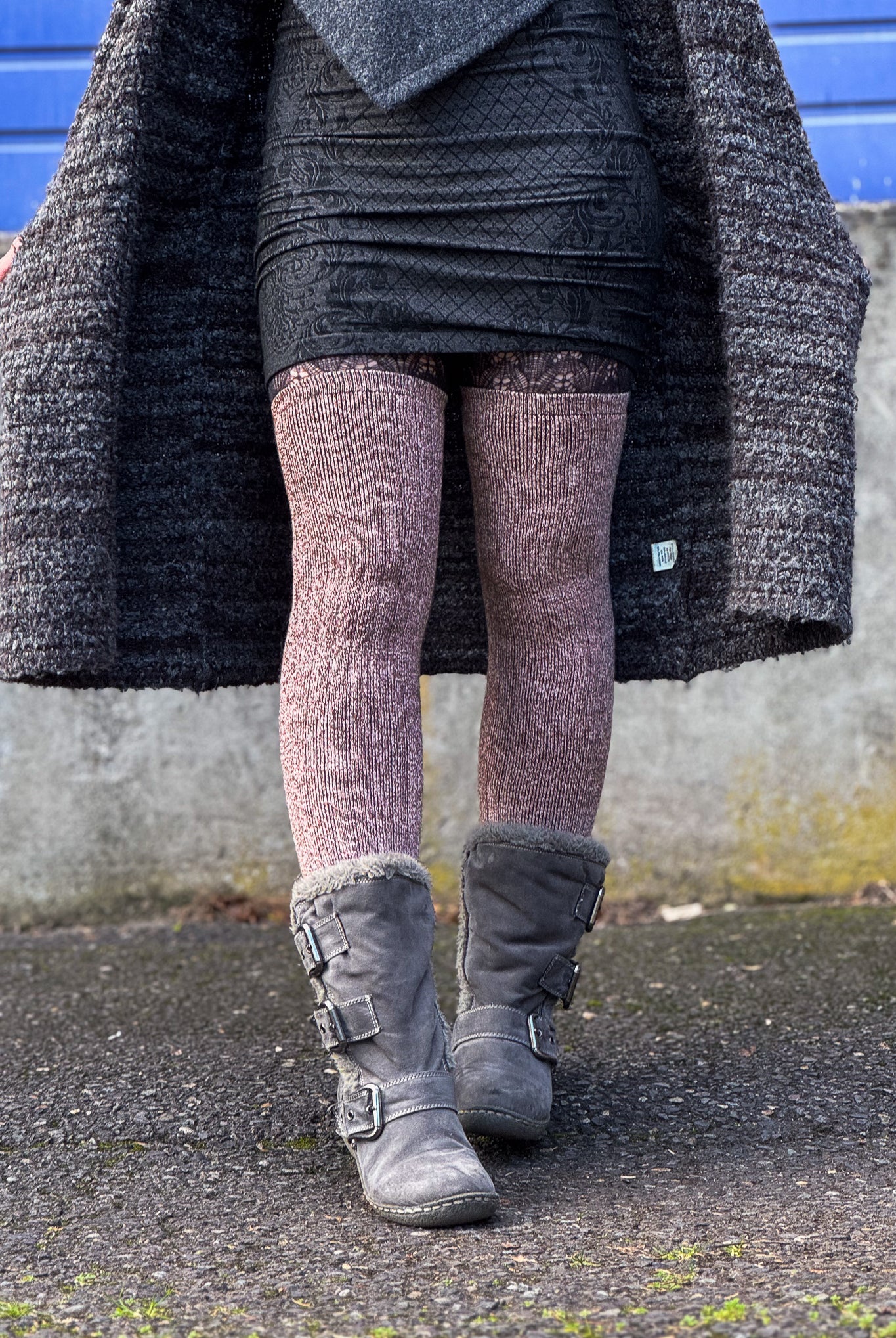 Baby Pink thigh high socks