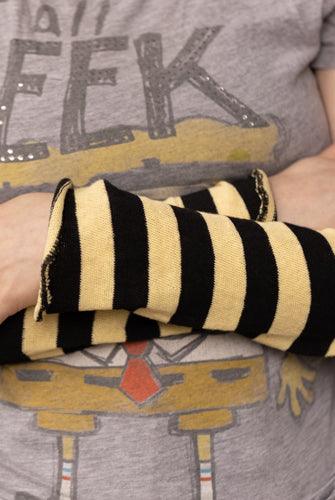 M Sleeves - Daffodil/Black