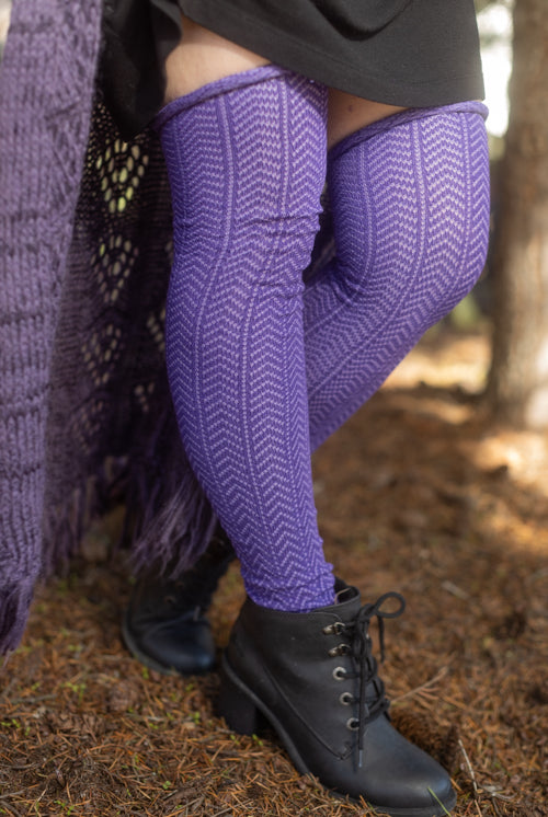 Longer O Chevrons - Violet / Lavender