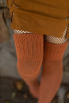 O Basics Knee Socks - Rust