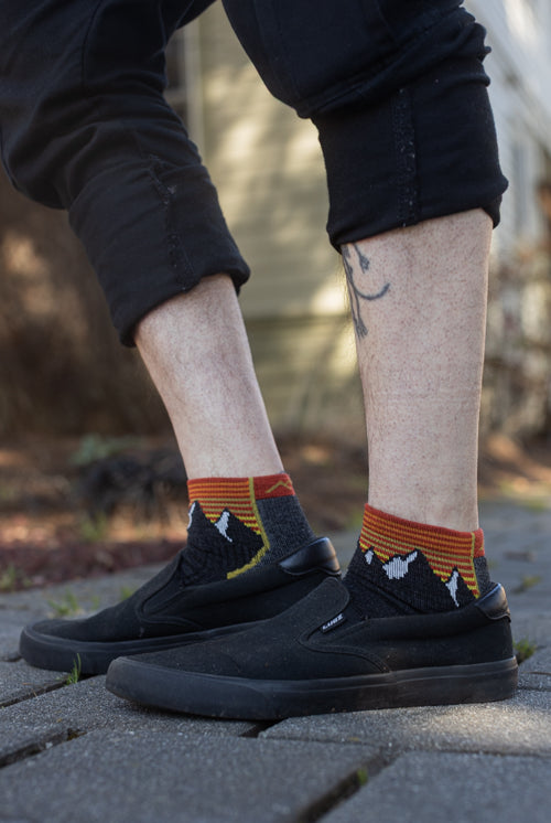 Mountain Hiker Wool Quarter Crew