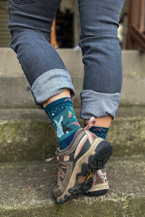 Bunny Critter Club Hiking Micro Crew