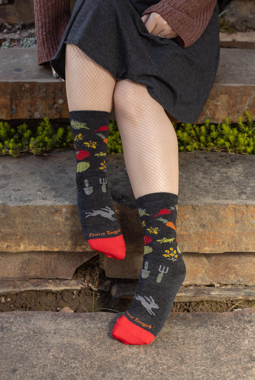 Farmer's Market Wool Crew - Charcoal