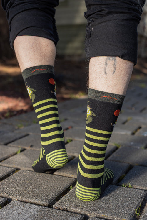 Froggin' Around Lightweight Wool Crew