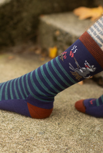 Wolf Wild Life Wool Crew