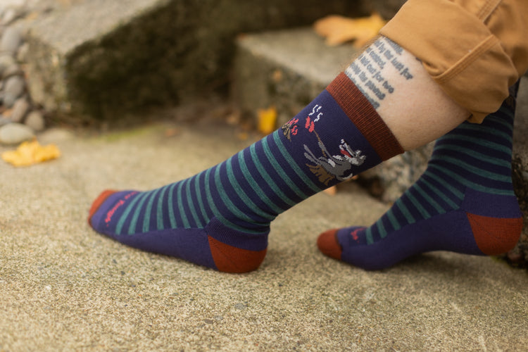 Wolf Wild Life Wool Crew