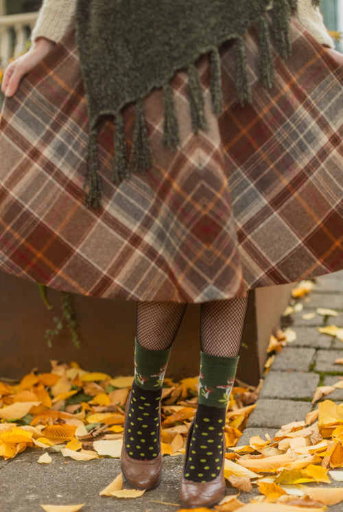 Hedgehog Wild Life Wool Crew