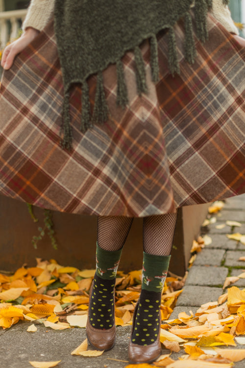 Hedgehog Wild Life Wool Crew