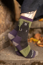 Bear Town Hiking Micro Crew - Lime