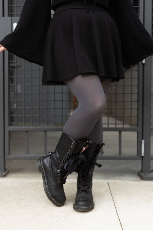 Opaque Tights - Grey