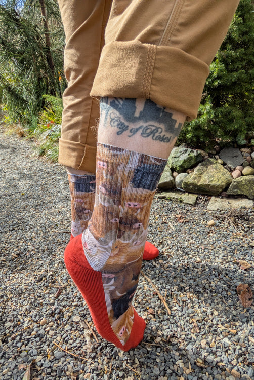 Highland Cows Printed Crew