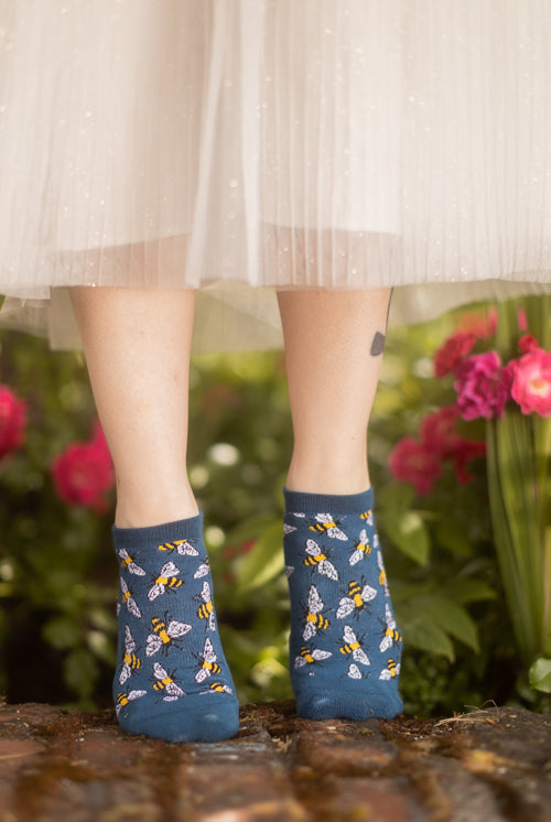 Bees Ankle Socks