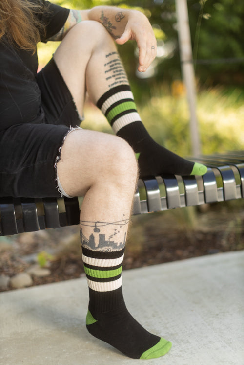 Elroy Retro Gym Crew Socks