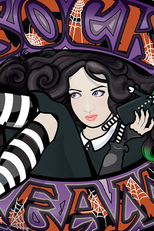 Halloween Doll Sticker