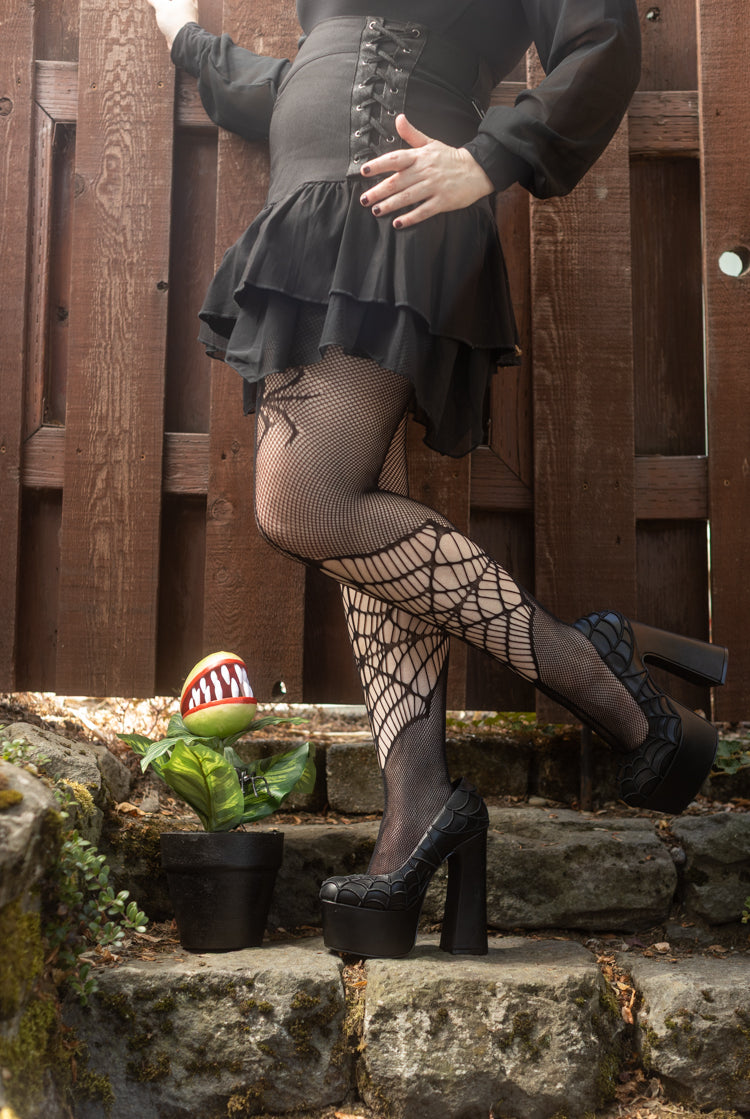 Itsy Bitsy Spider Net Tights
