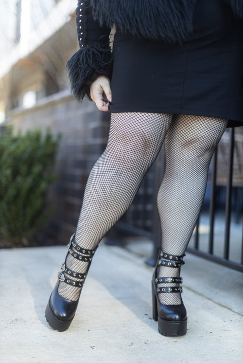 Professional Fishnet Tights - C/D