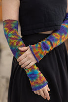 Tie Dye Chevron Sleeves - Classic tie Dye Crinkle