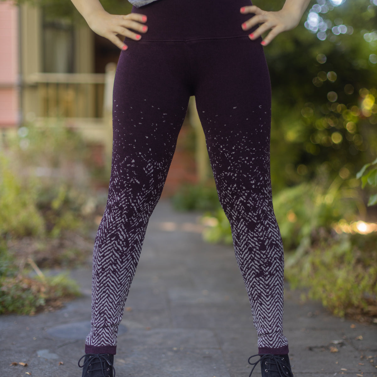 Strange and Cozy Rise Above the Noise Spandex Leggings XS - XXL 