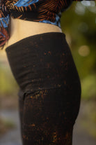 High Waisted Lava Print Leggings