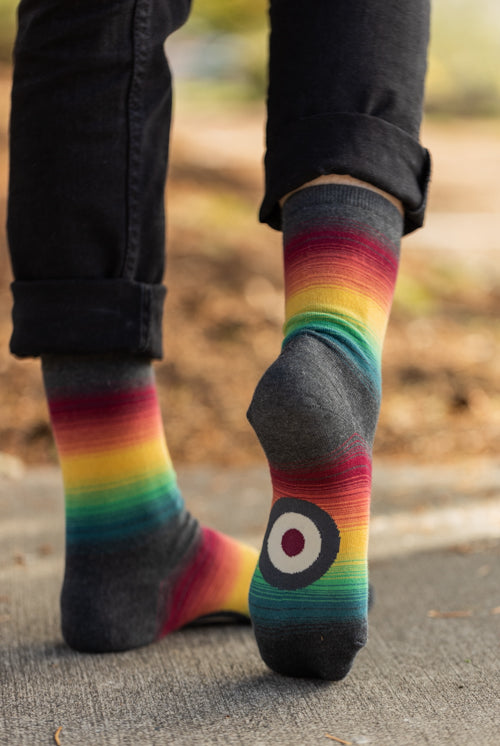 Awesome Striped Crew - Medium