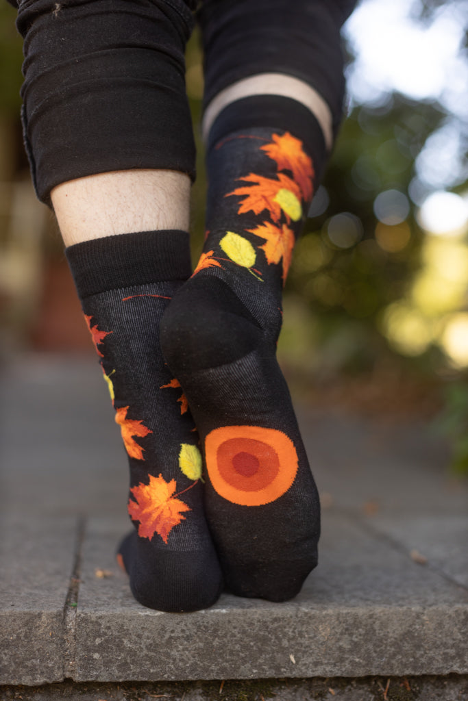 Fall Leaves Crew - Large