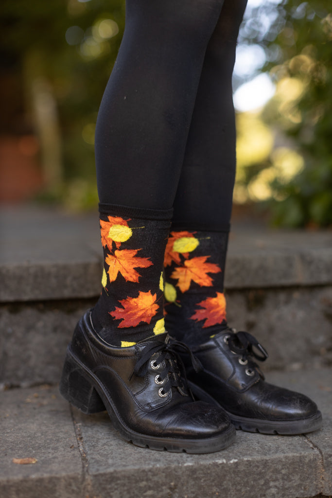 Fall Leaves Crew - Medium