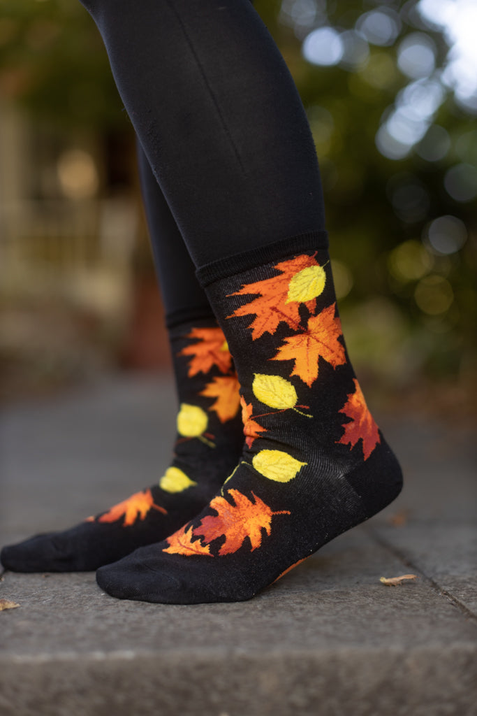 Fall Leaves Crew - Medium