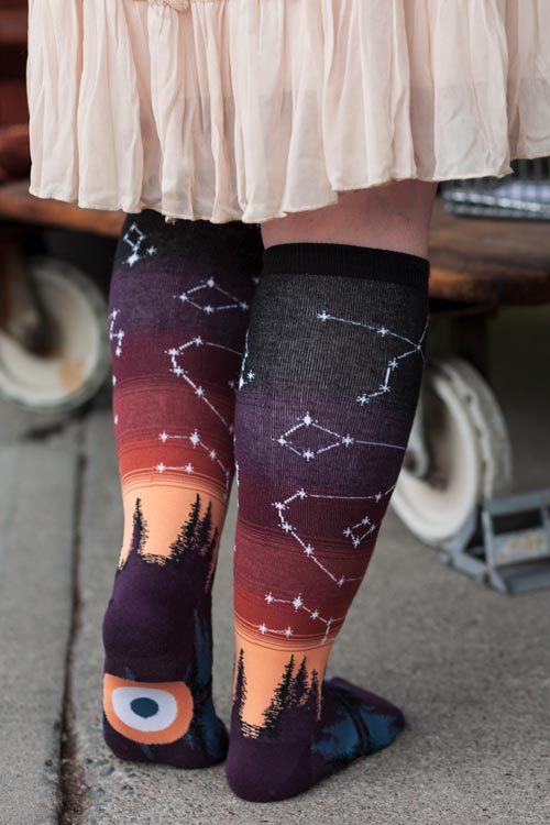 Under the Stars Knee High - Afterglow