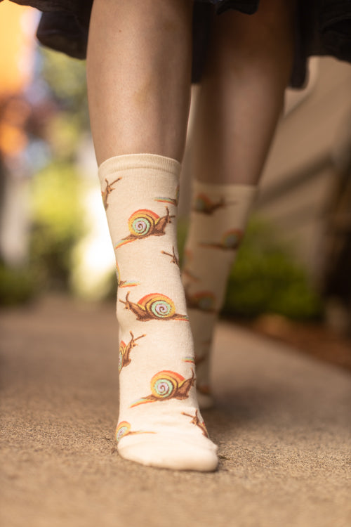 Rainbow Snail Crew - Medium